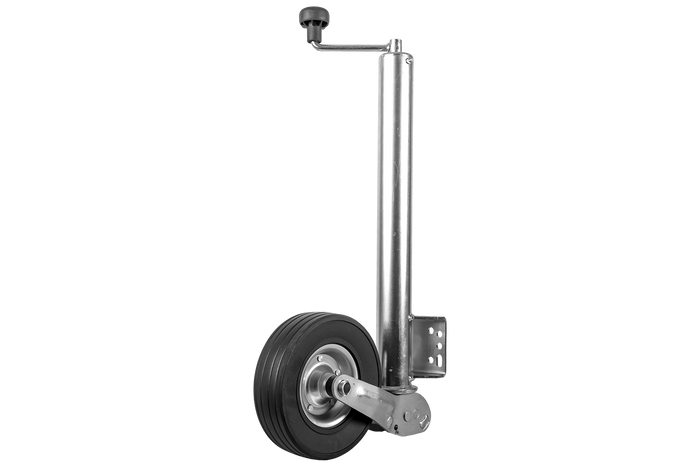 WINTERHOFF VK 60-BLH-255 SB automatisk støttehjul med håndtag 500 kg 60 mm 670-905 mm