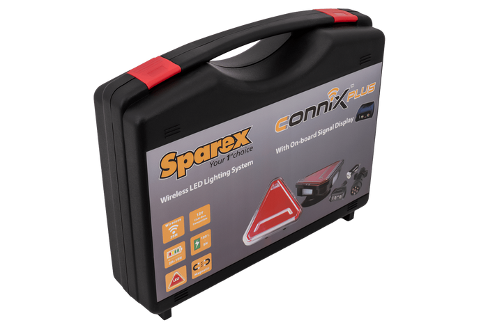 SPAREX CONNIX PLUS S.162710 LED baglygter 6 funktioner venstre+højre, trådløs, magnetisk
