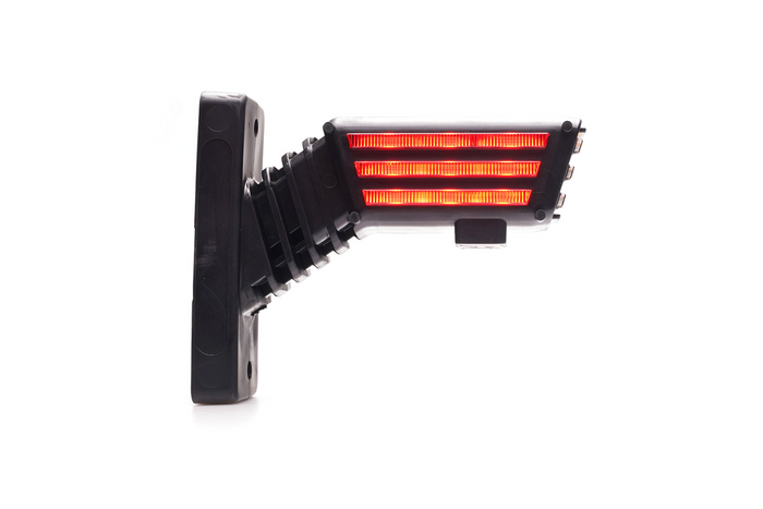 WAŚ 2550P W297.3.1 SPOT LED højre markeringslygte på kort arm