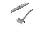 Flad presenningsbeslag til ProPlus trailer 340914V01 justerbar 100–155 cm