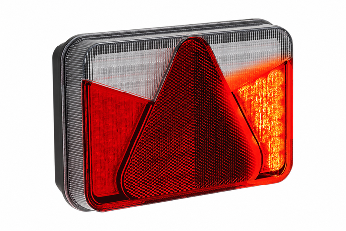 ASPÖCK MULTILED V baglygte bajonet 8PIN 6 funktioner venstre