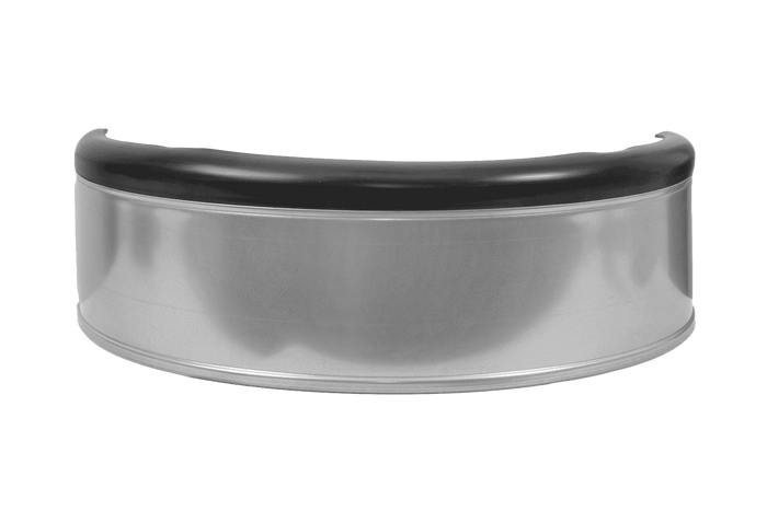 Trailerskærm 13-15" DOMAR DK7110 hjulkasse 820/240mm metal med gummikant