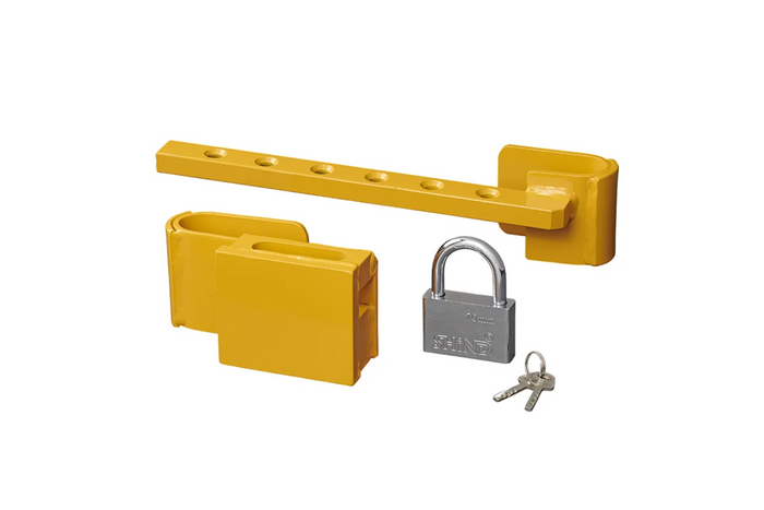 Tyverisikring til containertrailer ProPlus 381341V01 justerbar lås 23-42cm
