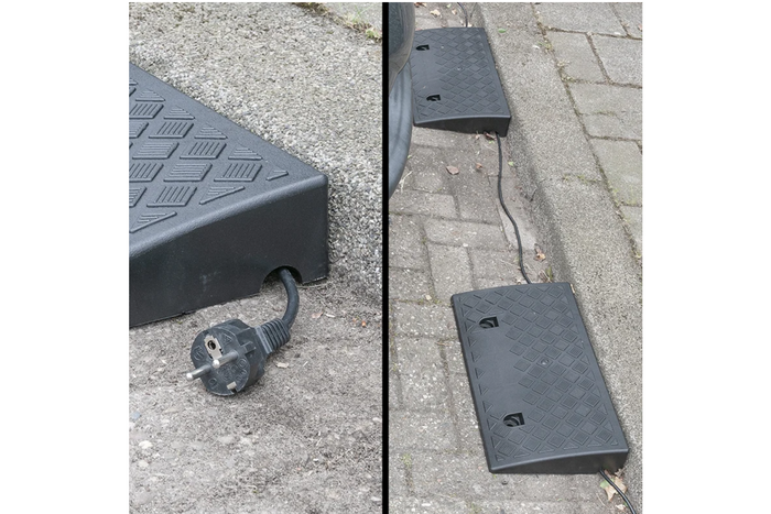 Sæt med to ProPlus 361570 køreramper, gummiramper 7 cm, 3000 kg