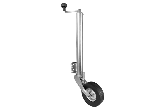 WINTERHOFF VK 60-BLH-255 SB automatisk støttehjul med håndtag 500 kg 60 mm 670-905 mm