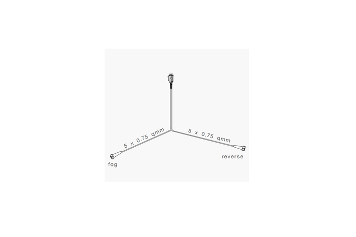 ASPÖCK MULTILED IV LED baglygter + ASPÖCK 5m 13-benet ledningsnet