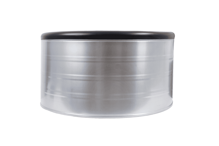 Dobbeltskærm til trailer 17,5-19,5" DOMAR DK7140 hjulkasse 1000/500mm metal med gummikant