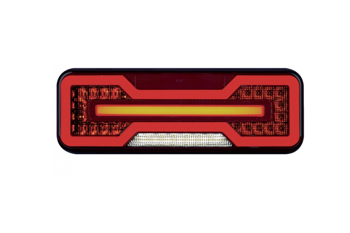 TruckLED L1871 LED NEON DYNAMIC baglygte 6 funktioner venstre