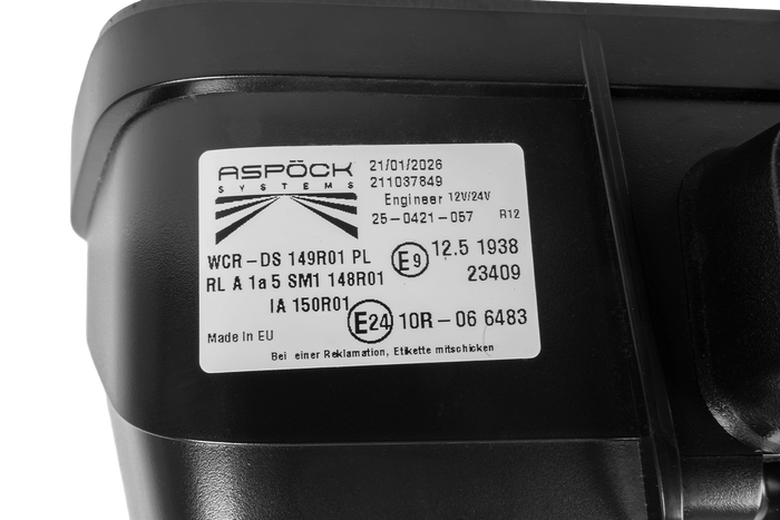 ASPÖCK LuxLED II LED forlygte 7 funktioner 6-benet DEUTSCH DT06-6S venstre