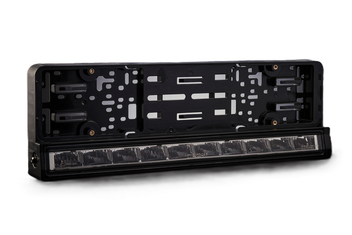 Nummerpladeramme med LED-belysning TT TECHNOLOGY TT.11013 kørelys og positionslys 12/24V