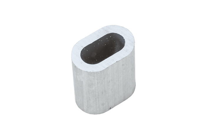 Aluminiumsforbindelse til DROMET ZLA.6 reb, muffe til 6 mm reb